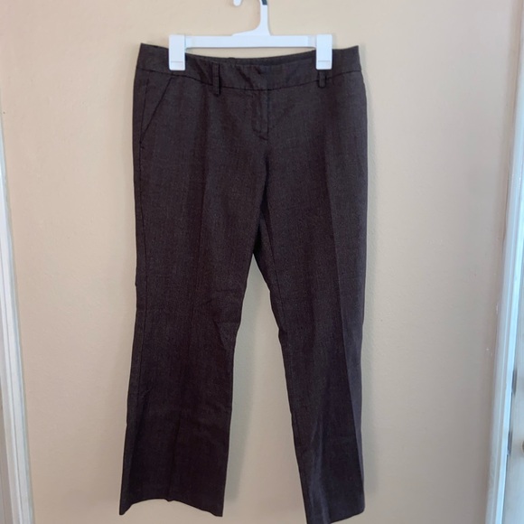 y2k vintage fashion trousers high waisted slacks brown formal indie dress pants - Picture 11 of 13